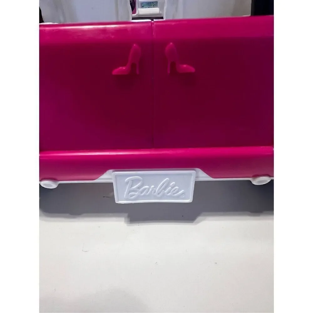 Mattel Barbie Car Beach Cruiser Truck Pink Jeep Toy Accessory Playset Car